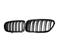 Griglia Anteriore Maschera Calandra Per BMW F10 F11 Per M5 535i 550i 528i 2010-2016 Griglia Cofano Nero Lucido Coppia Paraurti Anteriore Griglie A Doppio Rene