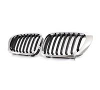 Griglia Anteriore Maschera Calandra Per BMW Serie 3 E46 2 Porte Pre-restyling 2000-2007 Per M3 Coupé Cabriolet Griglia A Lamelle Singole A Doppio Rene In Carbonio Cromato