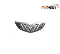GRIGLIA ANTERIORE MAZDA 3 5P 2003-2008 GRIGIO/NERA C/CORNICE CROMATA TOP QUALITY