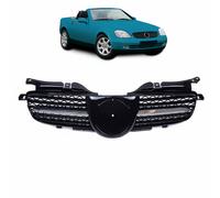 Griglia Anteriore Nera In Plastica per Mercedes SLK R170 Roadster 1996-2004