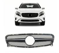 Griglia Anteriore Nera Streckgitter Per Mercedes-Benz GLA X156 2014-2017