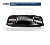 Griglia anteriore nero opaco con lettere per Dodge RAM 1500 DR 2006-2008, Wma...
