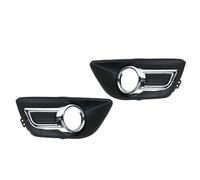 Griglia Anteriore Paraurti Anteriore Copertura Cromata Copertura Della Lampada Della Luce Di Nebbia Tappo Del Telaio Car Styling Per Citroen C4 2008-2011 Auto Griglia Paraurti(1 paio)
