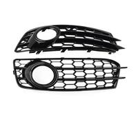 Griglia Anteriore Per A3 8P 2009 2010 2011 2012 Nero Lucido 1 Paio Griglie Copertura Per Fendinebbia A Nido D'ape Per Paraurti Anteriore Auto Inserti In Maglia Rete Anteriore(Nero)