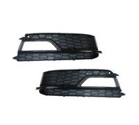 Griglia Anteriore Per A5 S5 2013 2014 2015 2016 8T0807681K Griglia Paraurti Anteriore Griglie Fendinebbia Cornice Copertura Coperchio E Griglia Parafango Anteriore(Black-1Pair)