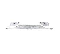 Griglia Anteriore Per Bentley Per GT 2016 2017 2018 Kit Griglia Paraurti Anteriore Inferiore Mesh Grill Accessori Auto Griglia Principale(Silver kit)