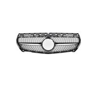 Griglia Anteriore Per Benz Classe Per CLA W117 2013-2019 Griglia Paraurti Anteriore Sport Racing Grill GT Style Diamond Facelift ABS Accessori Auto Griglie Renali Anteriori(Diamonds-Black)