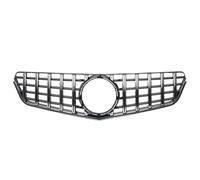 Griglia Anteriore Per Benz E W207 C207 A207 Coupe 2009-2013 Chrome Nero GT Griglia Di Cappa Anteriore Racing Paraurti Grill Accessori Tuning Anteriore Griglia