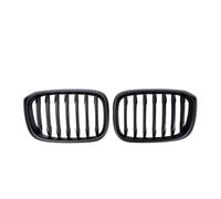 Griglia Anteriore Per BMW 3 4 X3 X4 G01 G02 G08 2018-2021 Griglia Paraurti Anteriore Corsa A Linea Singola Con 1 Listello Nero Opaco Lucido Griglia Parafango Anteriore(Matte Black)