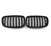 Griglia Anteriore Per BMW E70 X5 E71 X6 2007-2013 Sinistra E Destra Nero Lucido Paraurti Anteriore Rene Grill Auto Luci Decorazione Telaio Accessori Griglia Radiatore