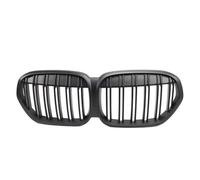 Griglia Anteriore Per BMW Per X1 F48 Per LCI 2020-2022 Griglie Superiori Cromate Stile Diamonds Griglie Paraurti Anteriore Stile Single Line Effetto Fibra Di Carbonio Griglie Renali Anteriori(Double-M