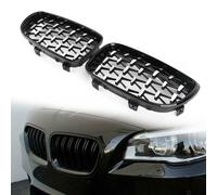 Griglia Anteriore Per BMW Serie 1 E81 E87 E82 E88 128I 135I 08-12 BlK &Chrome H7