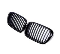Griglia Anteriore Per BMW Serie 5 E39 Per M5 1999-2004 2 Pezzi Griglia A Doppio Rene Per Paraurti Anteriore Nero Lucido Griglia Per Auto A Linea Singola Con Una Stecca Griglie Renali Anteriori