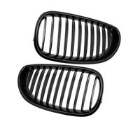 Griglia Anteriore Per BMW Serie 5 Per M5 E60 E61 525i 528i 530i 535i 540i 545i 550i 2004-2009 Stile Auto Griglia Anteriore A Doppio Rene Griglia A Linea Singola Griglie Renali Anteriori