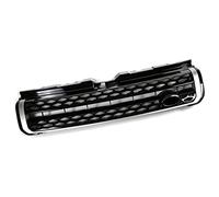 Griglia Anteriore Per Land Per Rover Per Range Per Rover Per Evoque 2010-2018 Auto Superiore Paraurti Anteriore Griglia Griglia Emblema Nero Griglia Radiatore(Siver black)