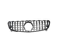 Griglia Anteriore per Mercedes per Benz Classe A W176 2016-2018 A180 A250 A200 A45 per AMG GT Griglia paraurti Anteriore Stile Diamante Griglia Centrale Front Mesh(A Silver)