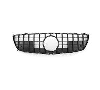 Griglia Anteriore Per Mercedes Per Benz R231 SL Class 2012-2016 SL400 SL500 GT Griglia Paraurti Anteriore Sportiva Nera/argento Ingresso Griglia A Maglie Inserti In Maglia Rete Anteriore(Nero)