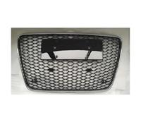 Griglia Anteriore Per Q7 SQ7 Per Sline 2007-2015 Griglia Anteriore Sportiva A Nido D'ape Per Cofano Inserti In Maglia Rete Anteriore(Chrome frame)