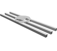 Griglia Anteriore per Reely Free Men 2.0 Auto RC Stile Mercedes G500