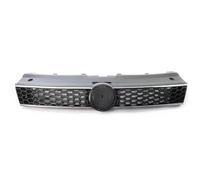 Griglia Anteriore Racing Griglia Nido D'ape Centro Per VW Per Polo 6R 2009 2010 2011 2012 2013 ABS Paraurti Anteriore Maschera Copertura Maglia(SLIVER)