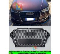 GRIGLIA ANTERIORE SENZA STEMMA AUDI A3 8V 2012-2015 CALANDRA S3 RS3 NIDO D APE