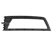 Griglia Anteriore Sinistro Con Foro Fendinebbia Per Skoda Rapid 2012 In Poi