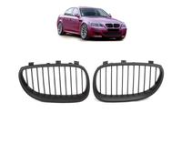 Griglia Anteriore Sportgrill Wabengitter Per BMW 5er E60/E61 03-10 Nera Opaca