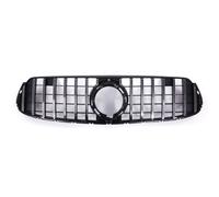 GRIGLIA ANTERIORE STILE PANAMERICANA NERA PER MERCEDES GLC X253 AMG LINE 19-23