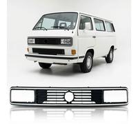Griglia Anteriore Streckgitter Argento Grigio Cornici Per VW T3 1979-1992
