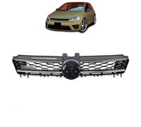 Griglia Anteriore Streckgitter Nera E Cromata Per VW Golf 7 2012-2017 GTD