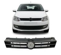 Griglia Anteriore Streckgitter Nero Lucido Compatibile VW Polo V 6R 6C 2009-2014