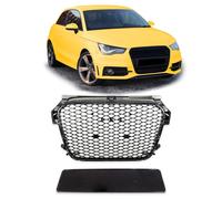 Griglia Anteriore Waben Nera Lucida Sportiva per Audi A1 8X 2010-2015