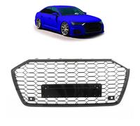Griglia Anteriore Wabengitter Nero Lucido Per Audi A6 C8 2018-2024