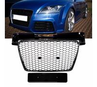 Griglia Anteriore Wabengrill Nera Lucida Compatibile Con Audi TT 8J 06-16