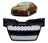 Griglia Anteriore Wabengrill Nera Lucida Compatibile Con Audi TT 8J 06-16