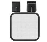 Griglia Antischizzi per Friggitrice ad Aria 22×21,5 cm - Compatibile con Cosori Dual Blaze 6,4 L- Cosori Turboblaze - Filtro in Acciaio Inossidabile con Bordo in Silicone e Magnete Incorporato