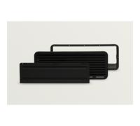 Griglia areazione frigorifero - Completa - LS200 inferiore, nera - DOMETIC - 962