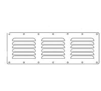 Griglia areazione inox 116 x 340 mm