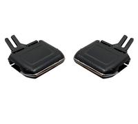 Griglia Aria 1x/2x Clip Griglia Ventilazione Cromata Posteriore Console Centrale Interna A/C Per VW Per Passat B8 Per CC 2019-2024 Versione UE 3G0819203A Bocchette Aria Condizionata(Rear-2PCs)