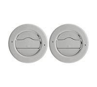 Griglia Aria Anteriore Ondizionata Per Chevy Per Suburban 15-20 Pannello Di Uscita Dell'aria Condizionata Sul Tetto Griglia Di Ventilazione CA Marrone Chiaro O Grigio Ricambi Auto(1 Pair Gray)