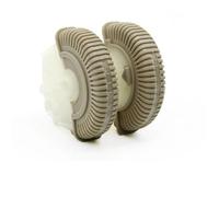 Griglia Aria Anteriore Per BENZ Classe E W211 2003-2008 Bocchetta Aria Condizionata Anteriore Posteriore Ruota Girevole(Light Beige B 2PCS)