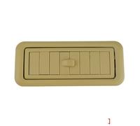 Griglia Aria Anteriore Per Toyota Per Land Per Cruiser Prado LC150 150 Bocchette Di Uscita Dell'aria Condizionata Sul Tetto 62985-60010-B0 Bocchette Aria Condizionata(Beige Yellow)