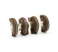 Griglia Aria Set Da 2/4 Pezzi Per Rullo Di Controllo Dell'aria Condizionata Anteriore E Posteriore Per Auto Per Benz Classe E W211 E200 E300 Bocchetta Aria Condizionata(Dark Yellow 4pcs)