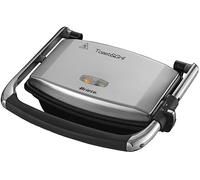 Ariete 1911 Toast & Grill Slim - Piastra elettrica antiaderente per toast e sandwich - piastra rigata - 1000 Watt - Argento