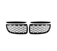 Griglia Auto Griglia Paraurti Per BMW Serie 3 Per E90 Per E91 2005 2006-2008 Griglie Paraurti Anteriore Stile Single Line Nero Lucido Diamonds(Diamond-Chrome Black)