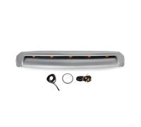 Griglia Auto Griglia Paraurti Per Toyota Per Tundra 2014-2021 Paraurti Anteriore Griglia Modanatura Cofano Superiore, Finitura Della Con Luci(D'argento)