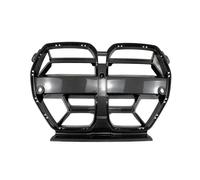 Griglia Auto Paraurti Anteriore Griglie In Fibra Carbonio Stile Grill Hood ACC Nero Lucido Kit Sostituzione Per BMW G80 G81 M3 G82 M4 G83 2021-2023 Radiatore(Stile in fibra di carbonio)