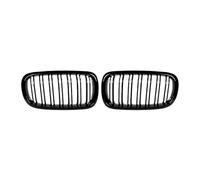 Griglia Auto Ventilazione Griglia Anteriore Adatto per BMW F15 F16 X5 X6 F85 F86 2014-2018 Paraurti Anteriore Griglia Racing a Doppio Rene Nero Lucido Griglia per Auto