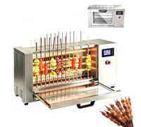 Griglia automatica per kebab,barbecue commerciale da 3800W con touch screen