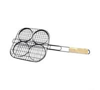 Griglia Barbacue per portatile 55cm Termoresistente Griglia Barbacue | termoresistente, per sicuro al tocco, design ergonomico, previene scottature, uso prolungato